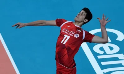 İran milli voleybol oyuncusu Saber Kazemi